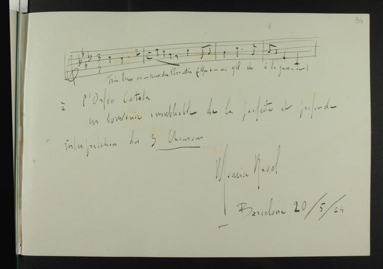 Firma de Ravel